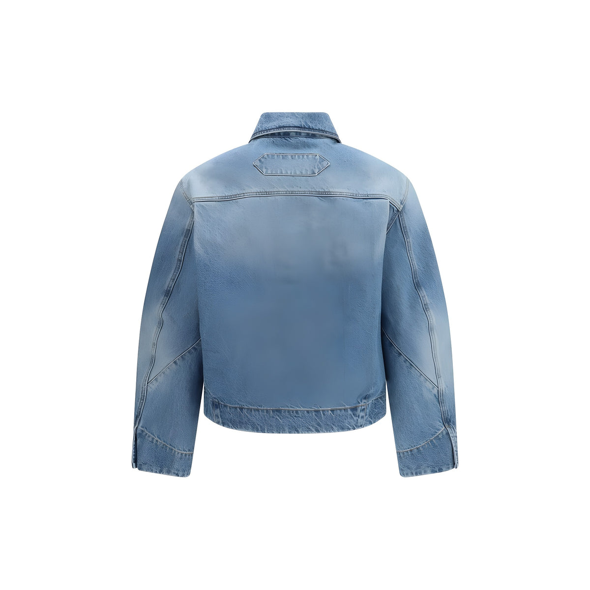 Jacquemus Geacă Albastră din Denim