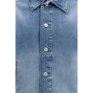 Jacquemus Geacă Albastră din Denim