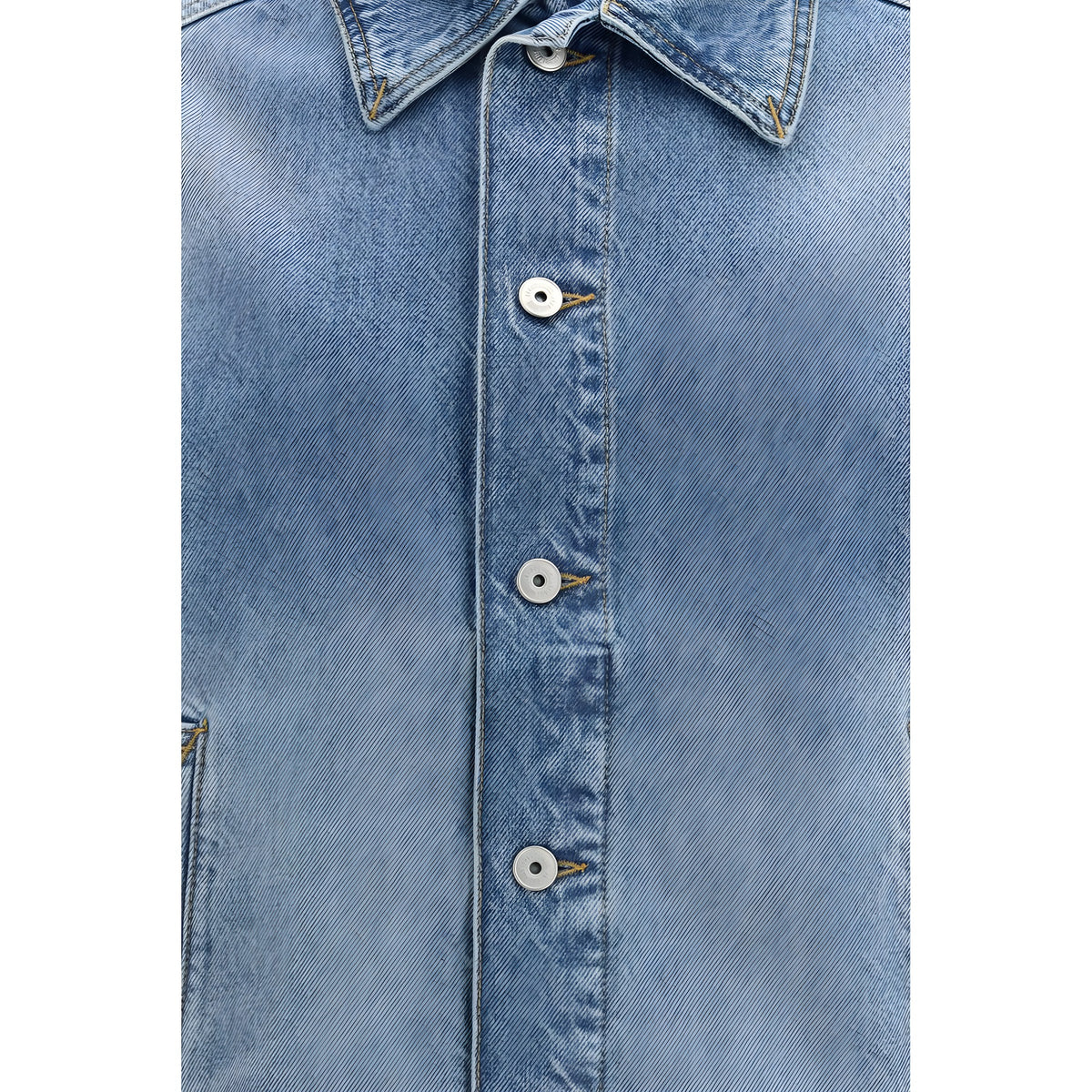 Jacquemus Geacă Albastră din Denim