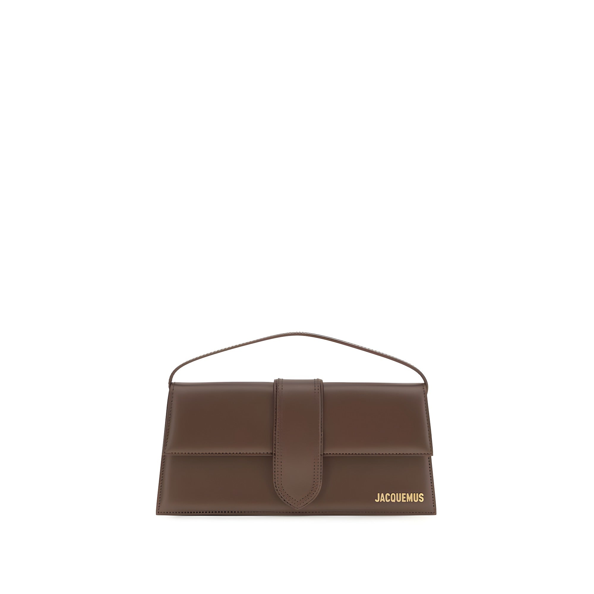 Geantă de umăr Jacquemus maro din piele