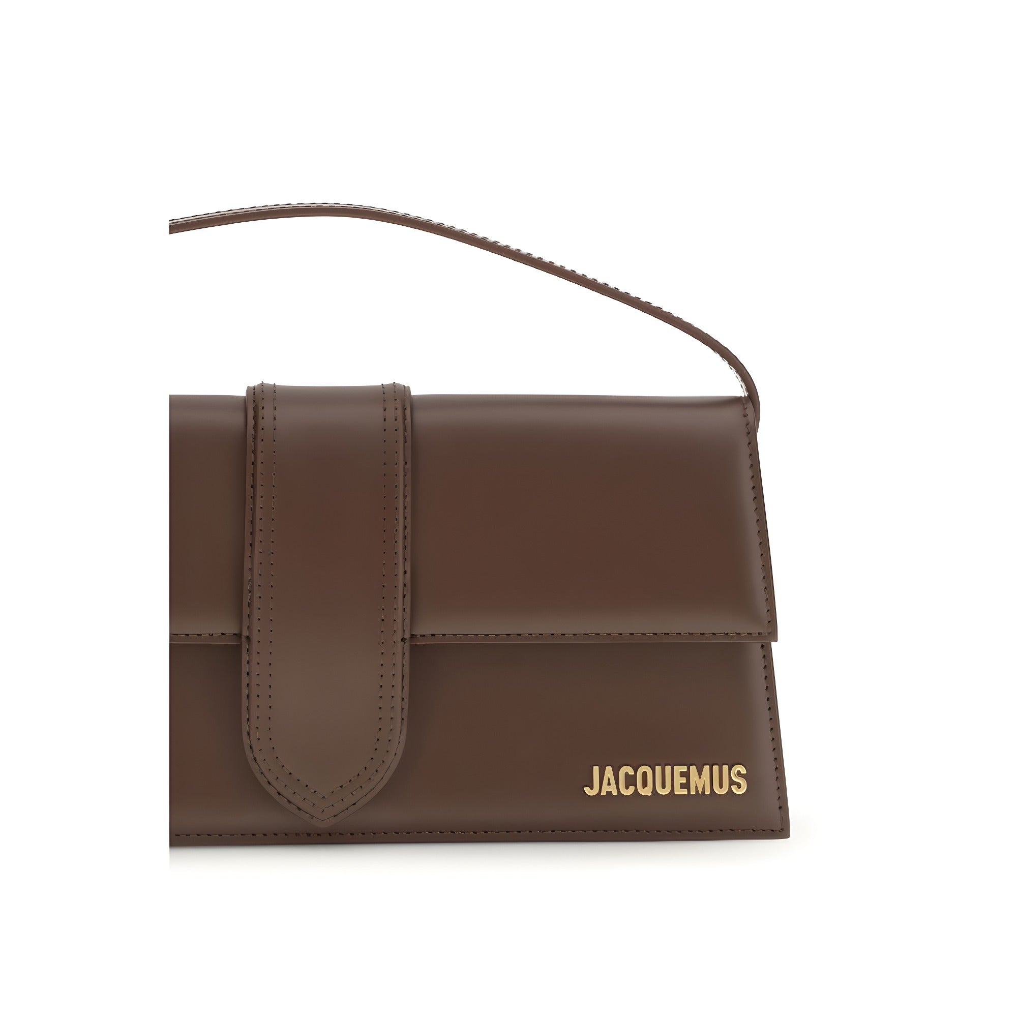 Geantă de umăr Jacquemus maro din piele