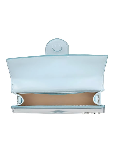 Jacquemus Pale blue Leather Le Grand Bambino Handbag
