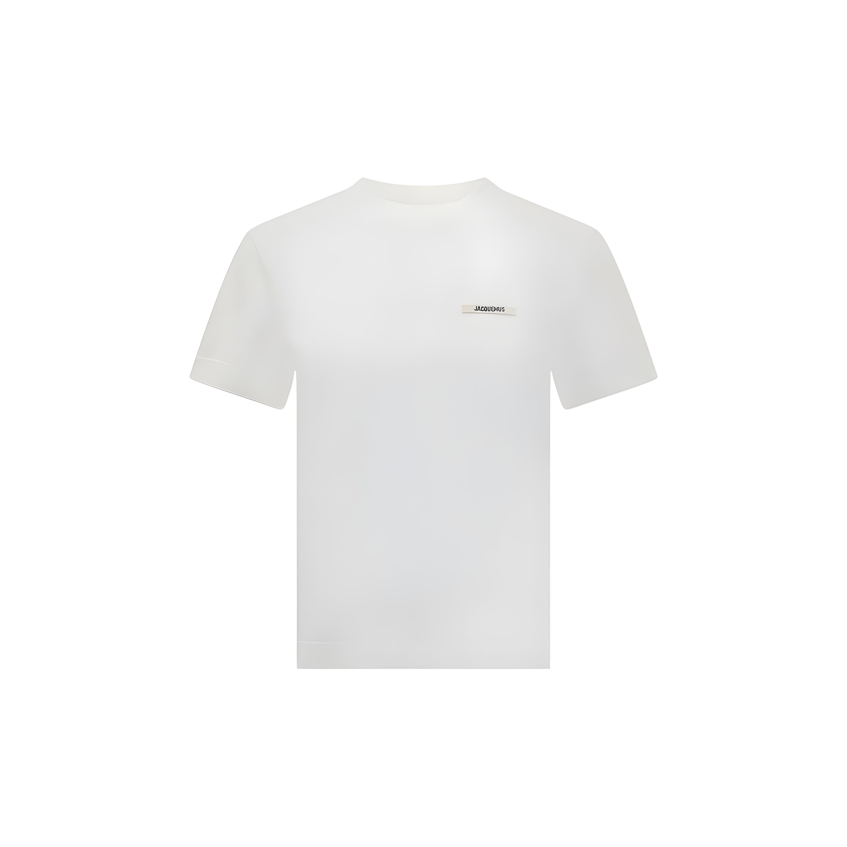 Jacquemus White Cotton T-Shirt