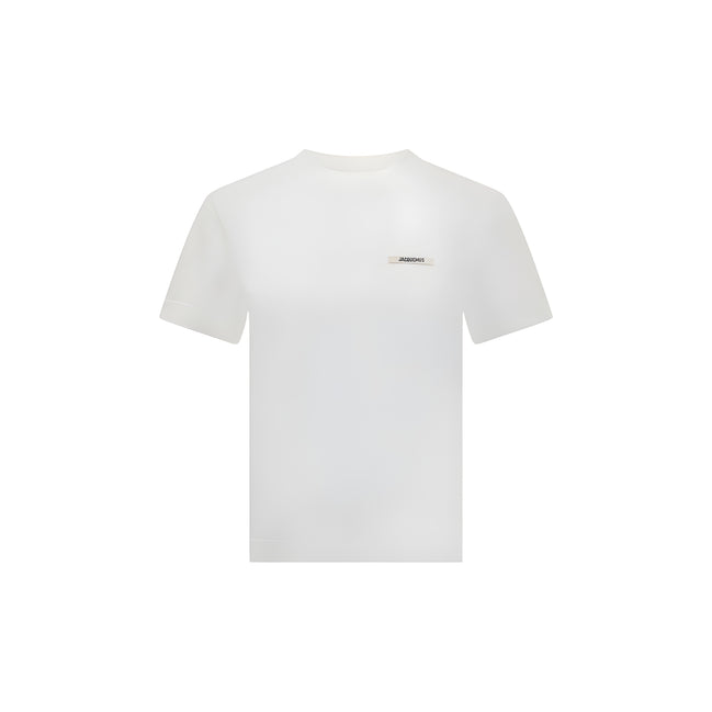 Jacquemus White Cotton T-Shirt