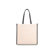 Jimmy Choo Beige Canvas Tote Bag