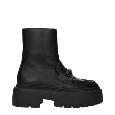 Ghete Jimmy Choo negre din piele