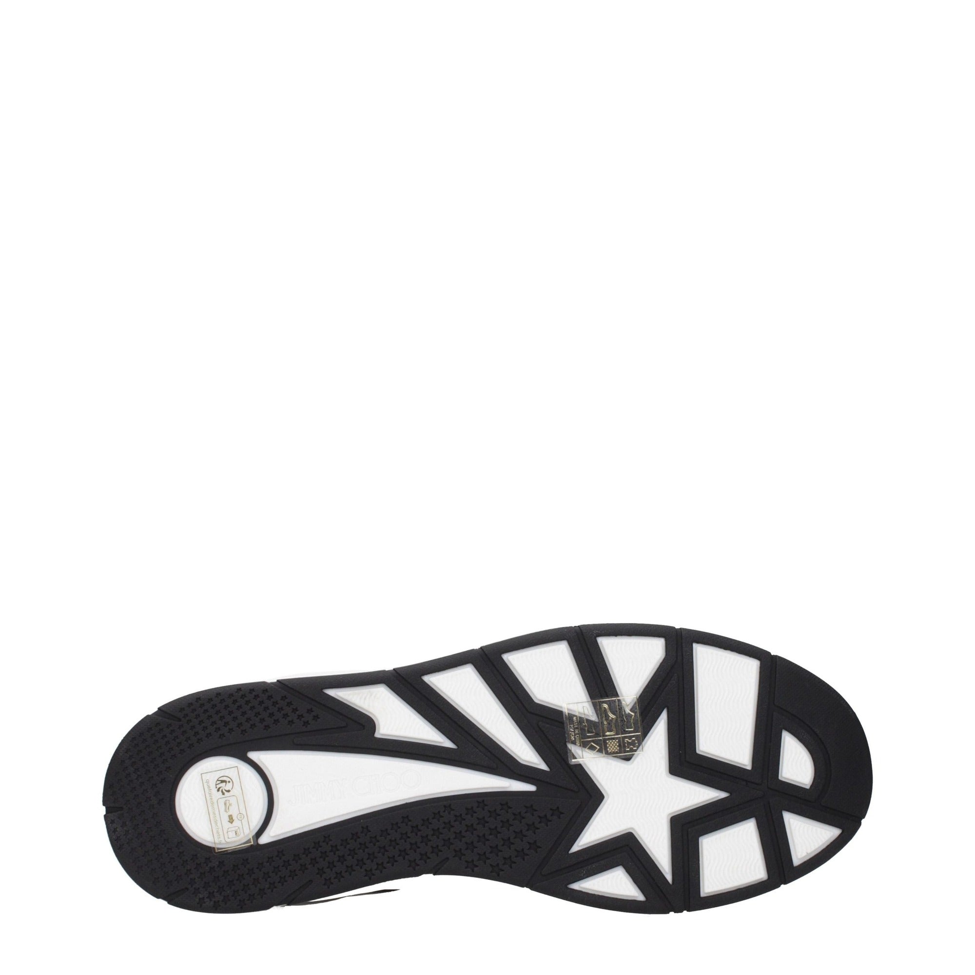 Sneakers low top Jimmy Choo negri din piele