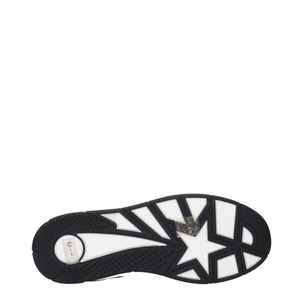 Sneakers low top Jimmy Choo negri din piele