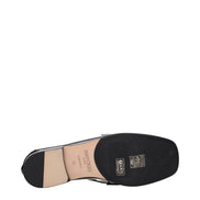 Loafers slip-on Jimmy Choo negri din piele