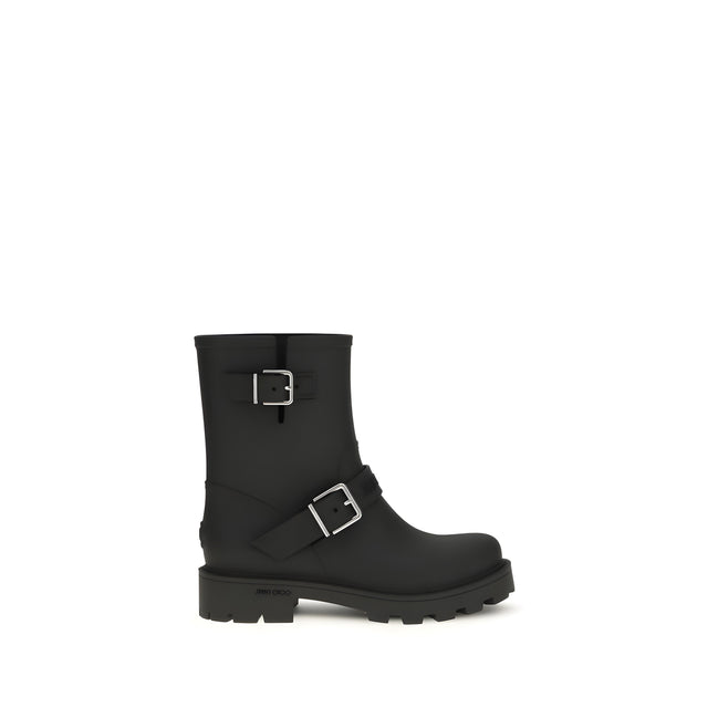 Cizme negre de ploaie Jimmy Choo