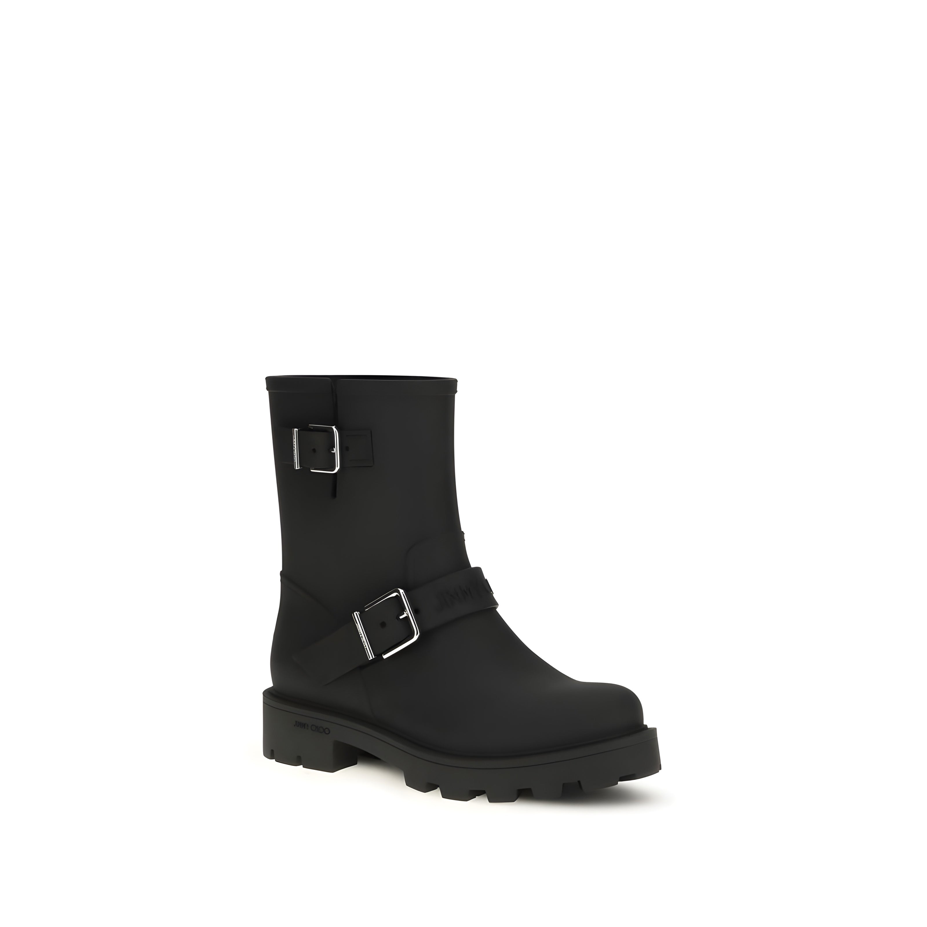 Cizme negre de ploaie Jimmy Choo