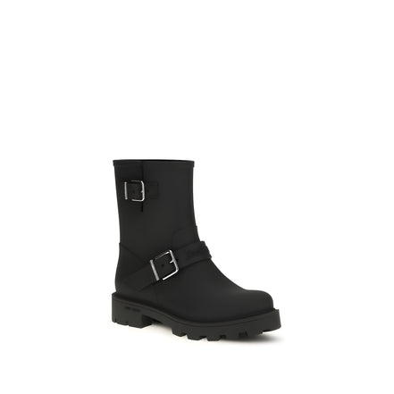 Cizme negre de ploaie Jimmy Choo