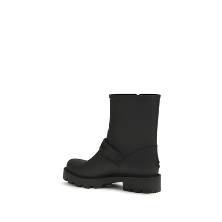 Cizme negre de ploaie Jimmy Choo