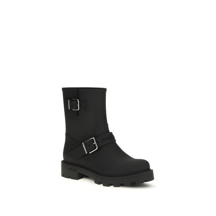 Cizme negre de ploaie Jimmy Choo