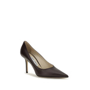Pantofi cu toc înalt Jimmy Choo maro din piele