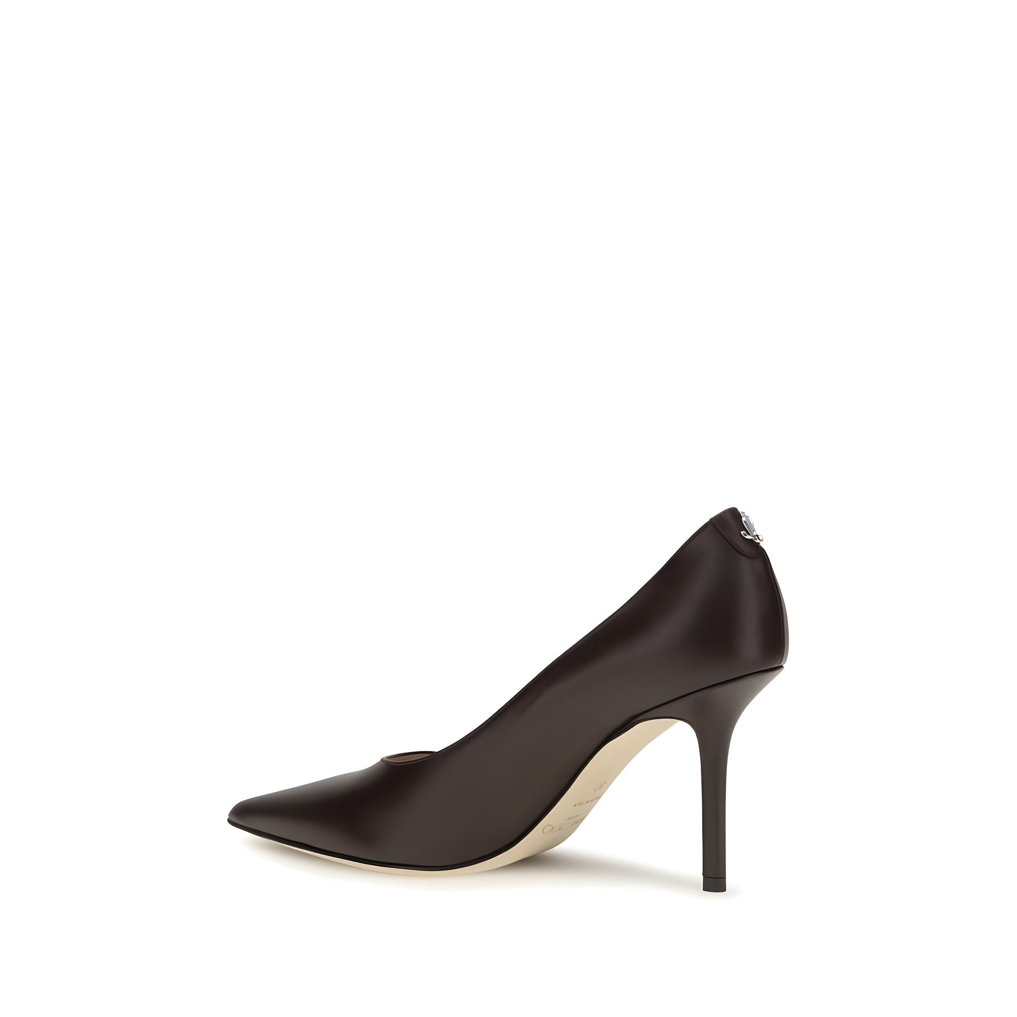 Pantofi cu toc înalt Jimmy Choo maro din piele