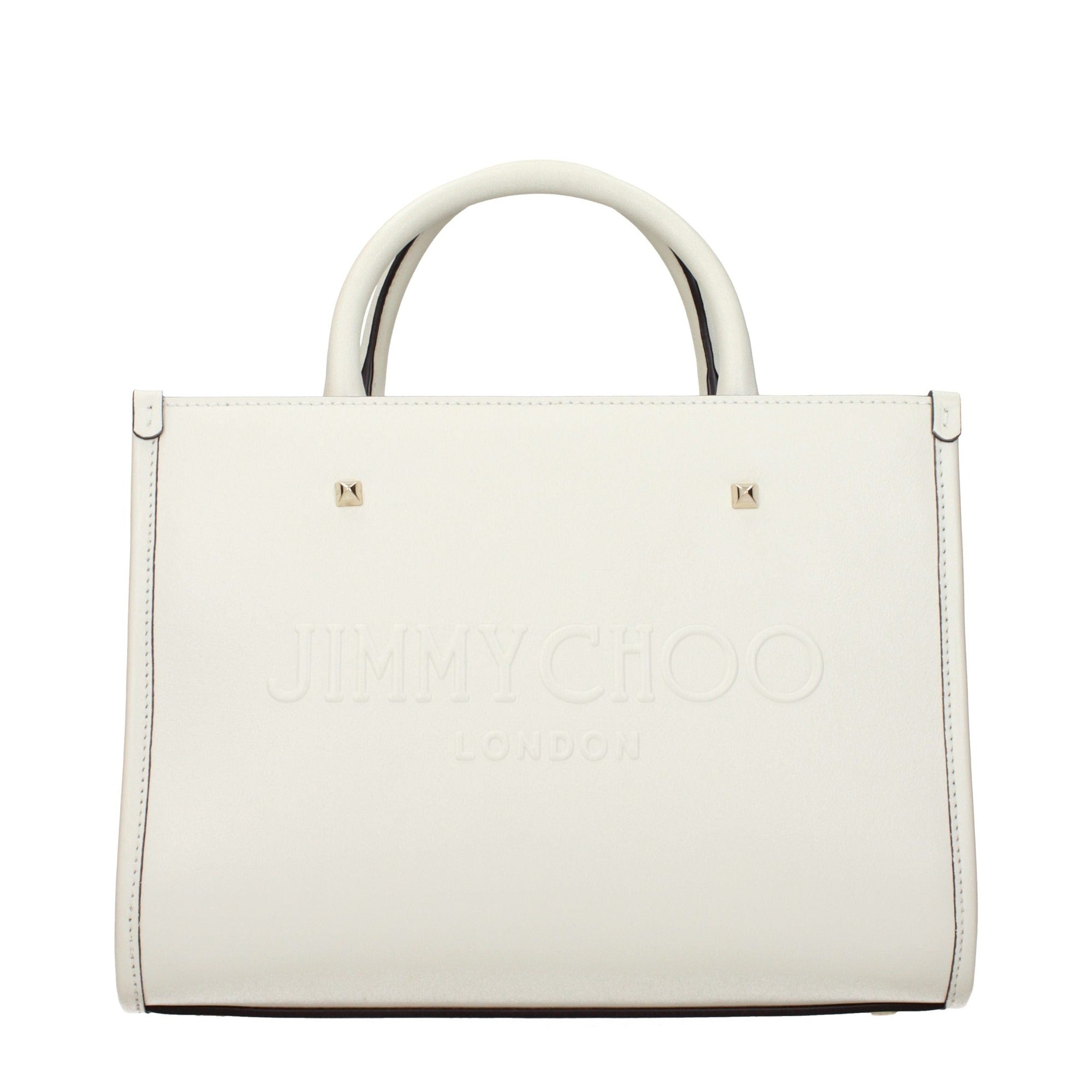 Jimmy Choo White Leather Handbag