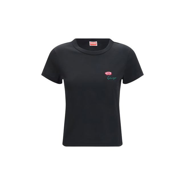 Kenzo Black Cotton T-Shirt