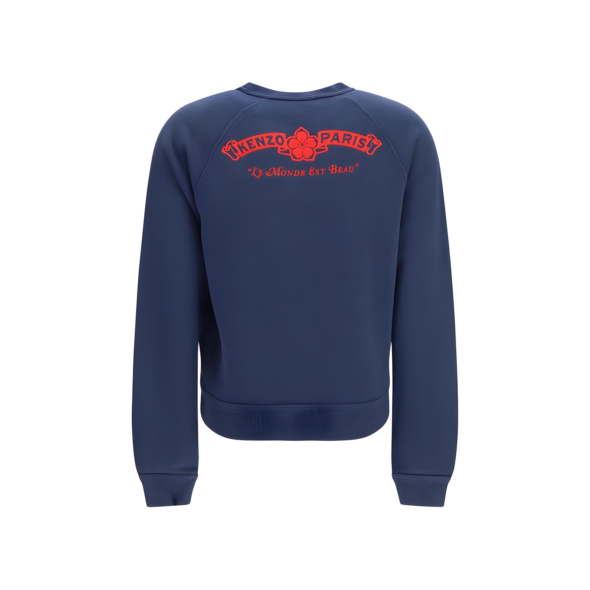 Hanorac Kenzo din bumbac albastru