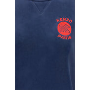 Hanorac Kenzo din bumbac albastru