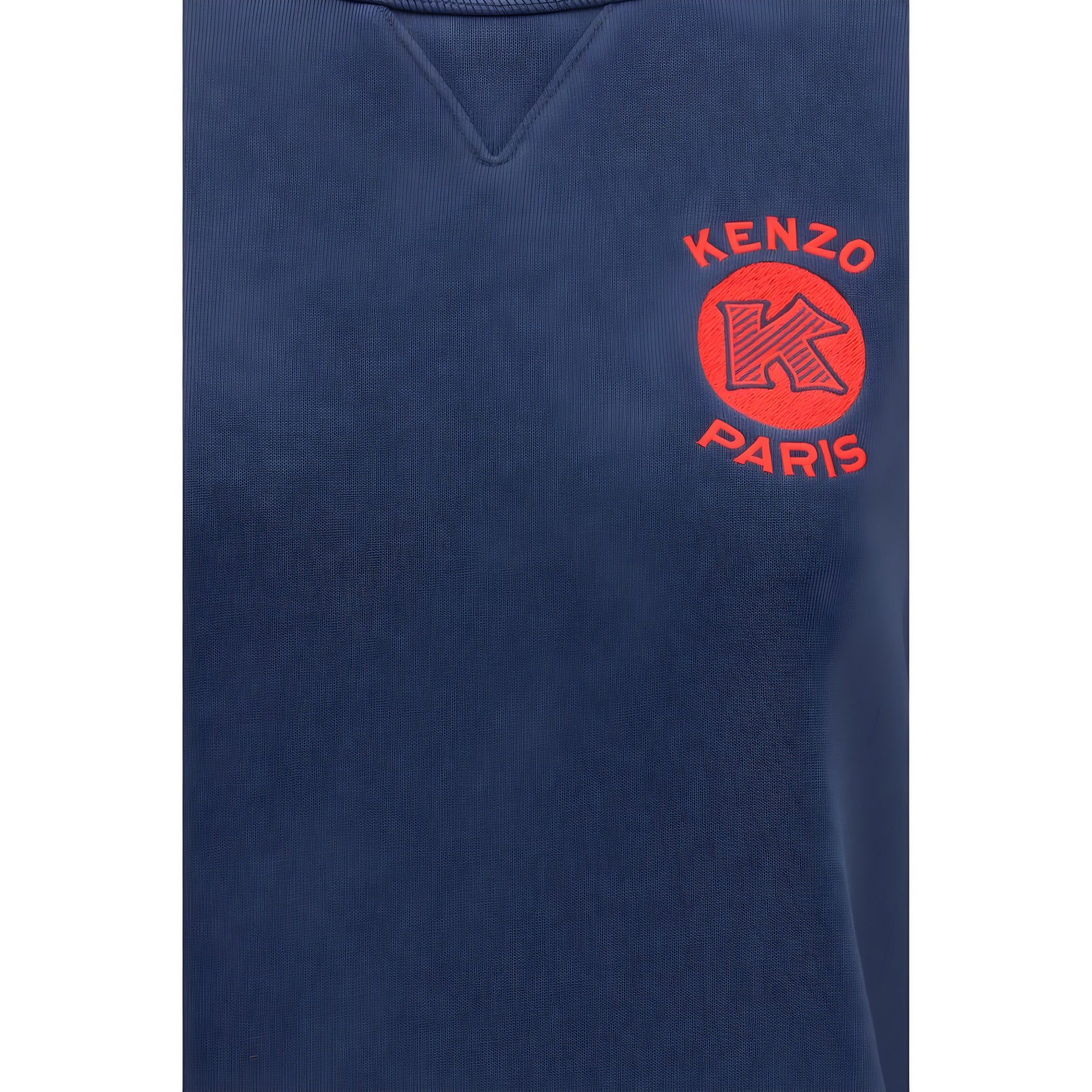 Hanorac Kenzo din bumbac albastru