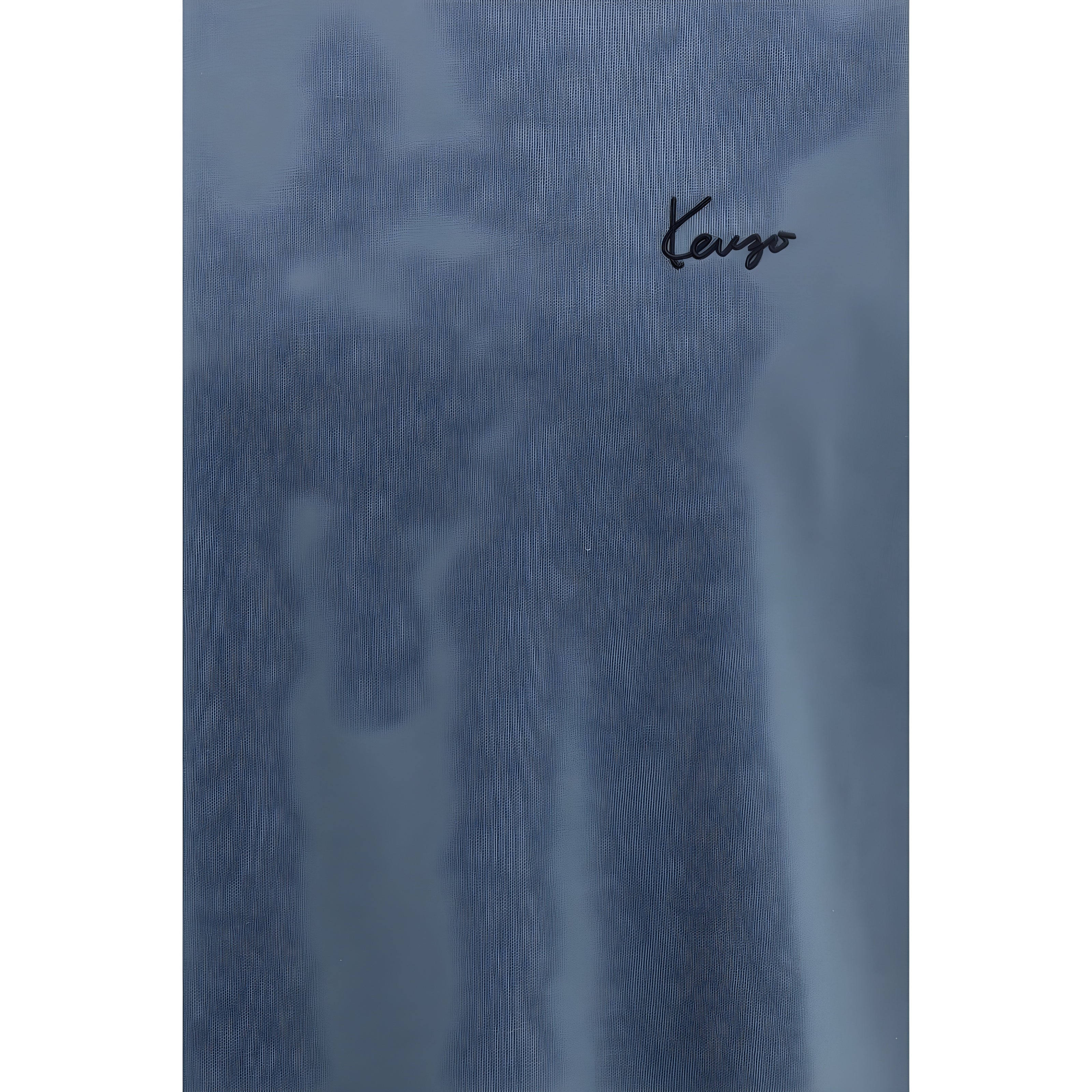 Kenzo Blue Cotton T-Shirt