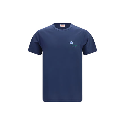 Tricou Kenzo din bumbac albastru
