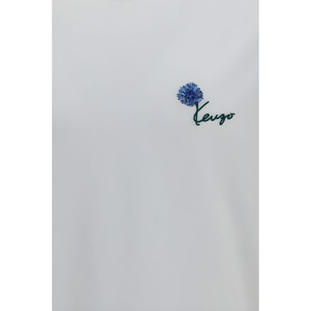 Tricou Kenzo alb din bumbac
