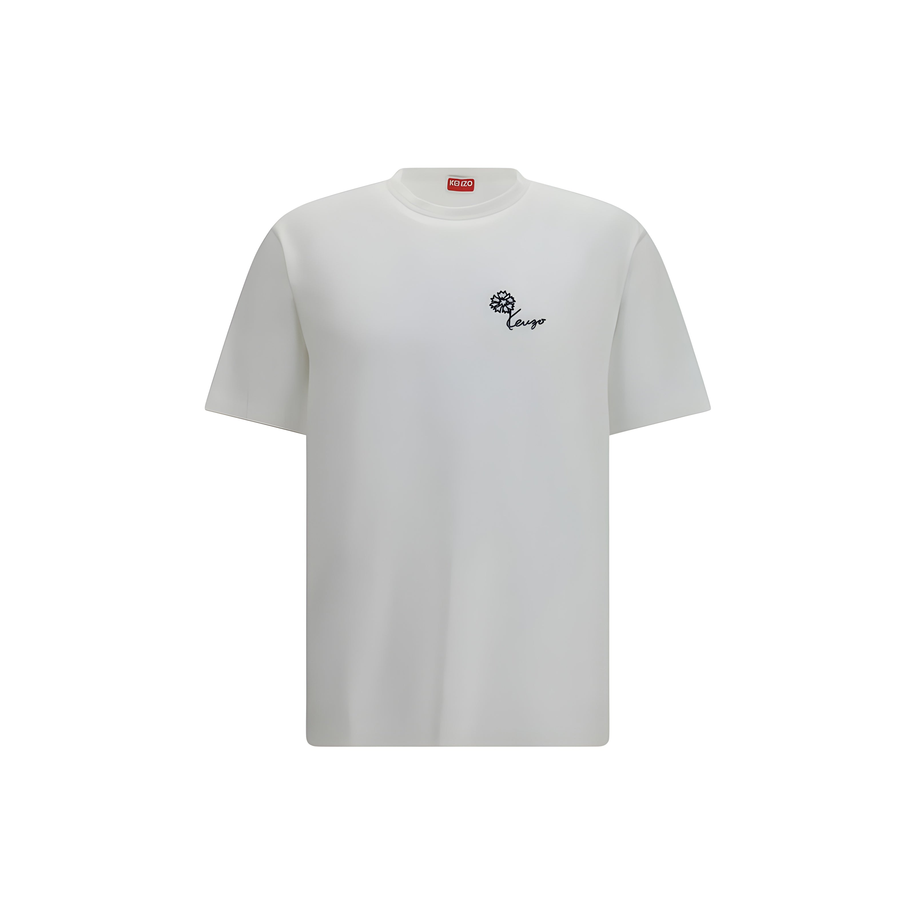 Tricou Kenzo alb din bumbac