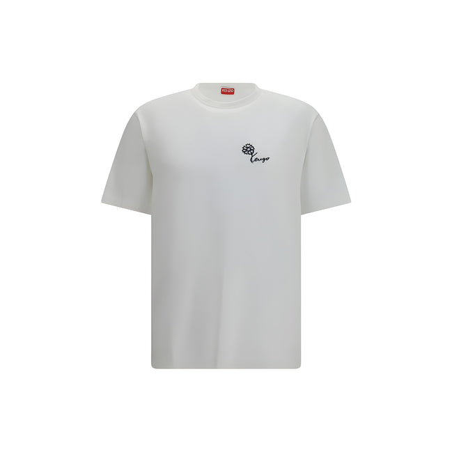 Kenzo White Cotton T-Shirt