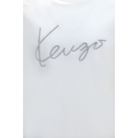 Tricou Kenzo alb din bumbac