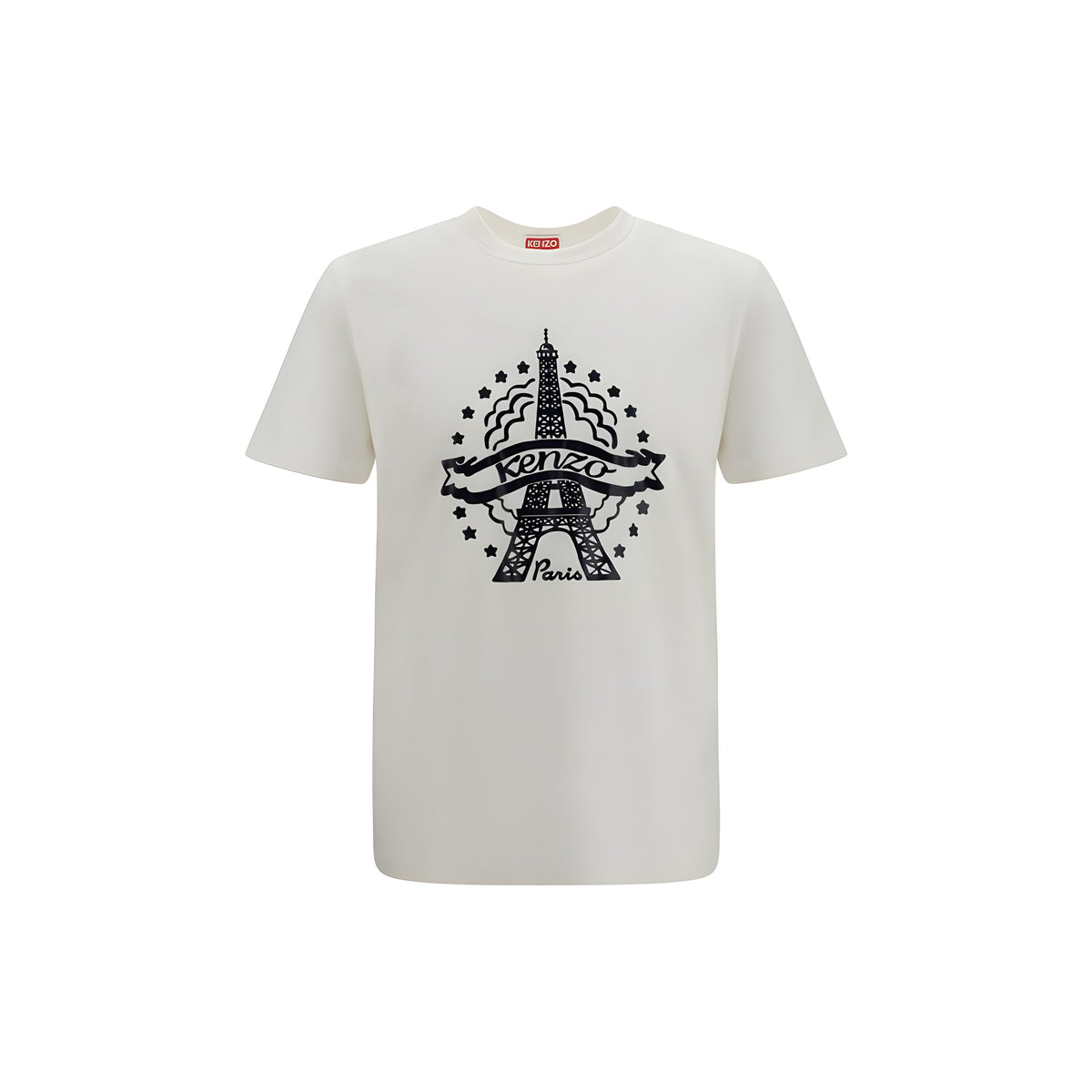 Kenzo Tricou Alb din Bumbac