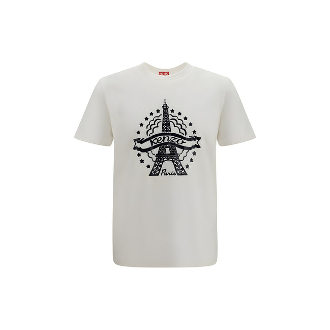 Kenzo Tricou Alb din Bumbac