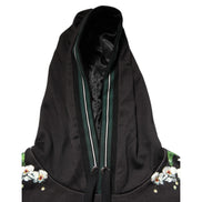 Hanorac Dolce & Gabbana KING Black Orchid Floral Crown Logo
