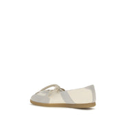 Balerini Maison Margiela bej din piele