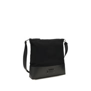 Geantă de umăr Maison Margiela neagră din piele Hobo