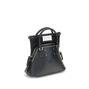 Maison Margiela Black Calf Leather Shoulder Bag