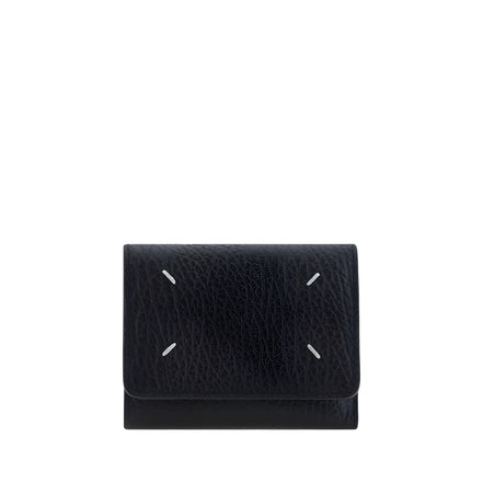 Maison Margiela Black Calf Leather Bos Taurus Wallet