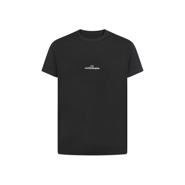 Tricou Maison Margiela negru din bumbac