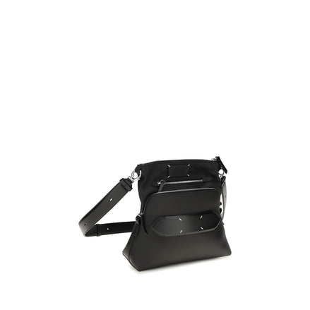 Maison Margiela Black Lambskin Shoulder Bag