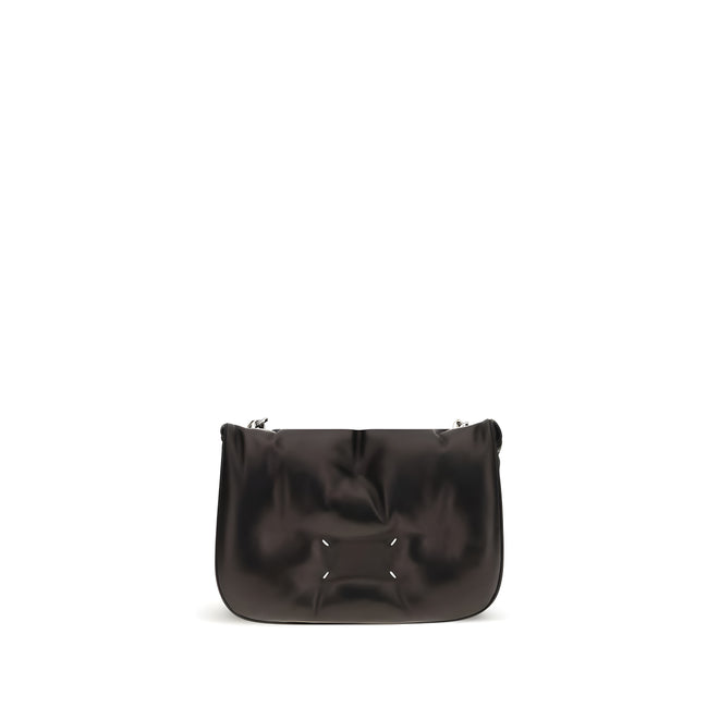 Maison Margiela Black Leather Shoulder Bag