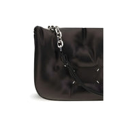 Maison Margiela Black Leather Shoulder Bag