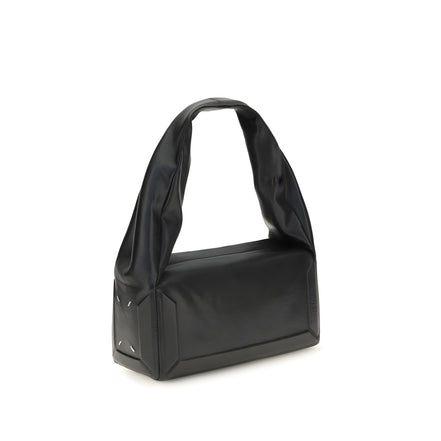 Geantă Maison Margiela neagră din piele