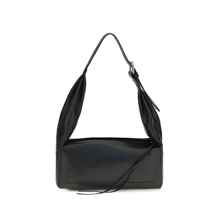 Geantă de umăr Maison Margiela neagră din piele