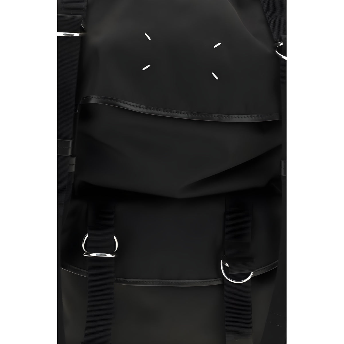 Maison Margiela Black Nylon Backpack