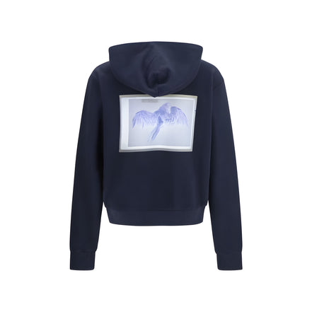 Bluză Maison Margiela albastră din bumbac