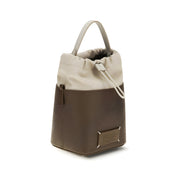 Geantă bucket maro Maison Margiela