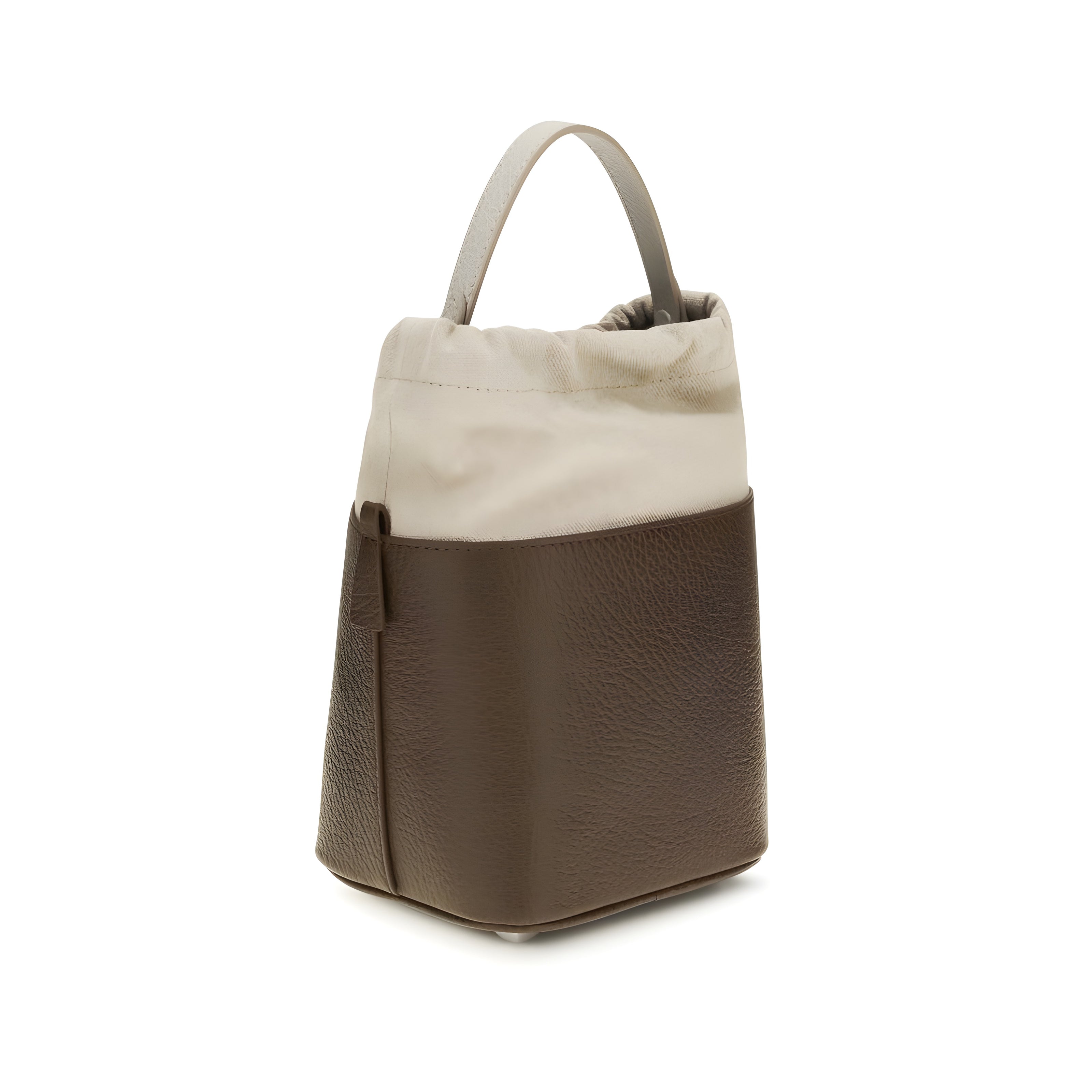 Geantă bucket maro Maison Margiela
