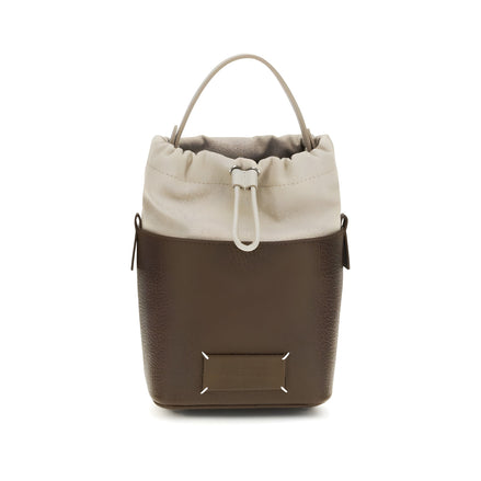 Geantă bucket maro Maison Margiela