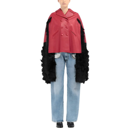 Maison Margiela Multicolor Leather Cloacks